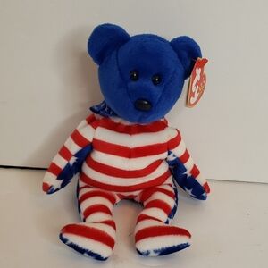 🖤5/$12 Ty Beanie Baby Liberty Bear